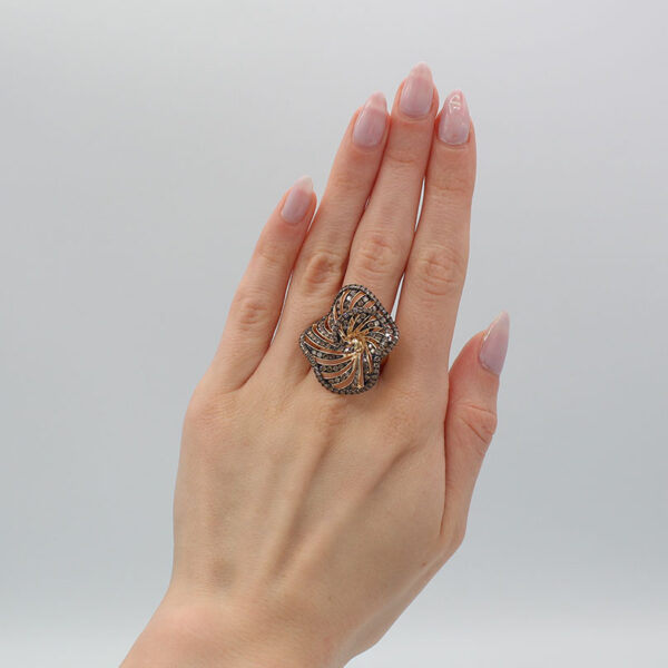 DABAKAROV Cognac Diamond Ring - Image 4