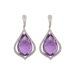 DABAKAROV Amethyst Earrings