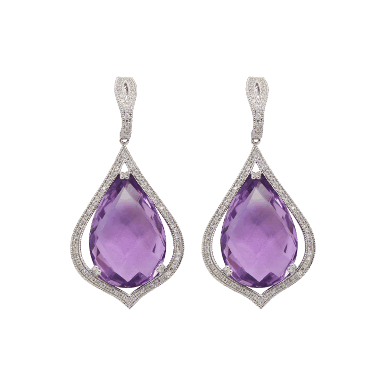 DABAKAROV Amethyst Earrings