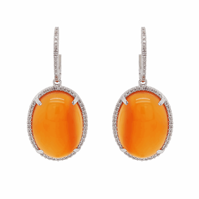 DABAKAROV Carnelian Earrings