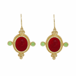 DABAKAROV Carnelian Earrings