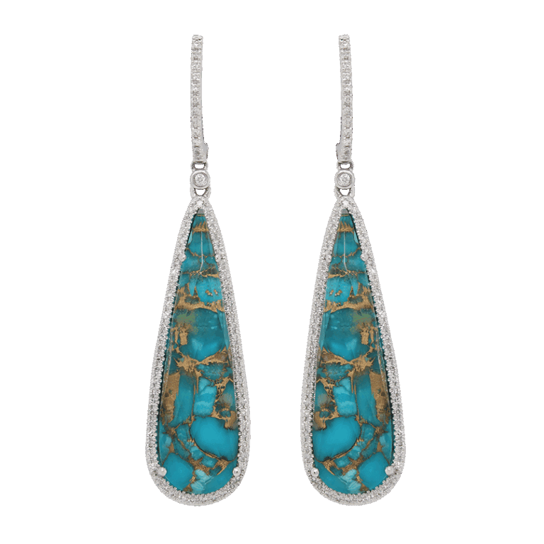 DABAKAROV Turquoise Earrings