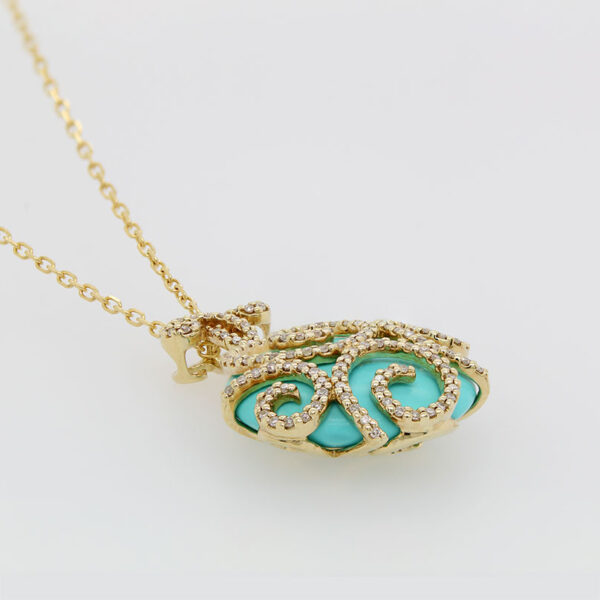DABAKAROV Turquoise Pendant - Image 2