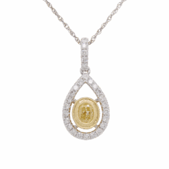 DABAKAROV Yellow Diamond Pendant