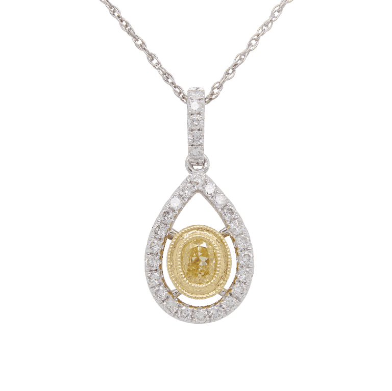 DABAKAROV Yellow Diamond Pendant