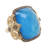 DABAKAROV Blue Agate Ring