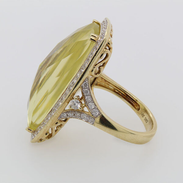 DABAKAROV Lemon Quartz Ring - Image 3