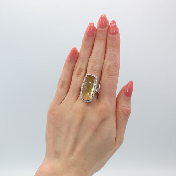 DABAKAROV Lemon Quartz Ring - Image 4