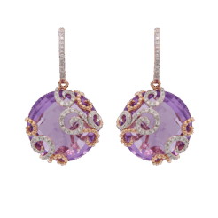 DABAKAROV Amethyst Earrings
