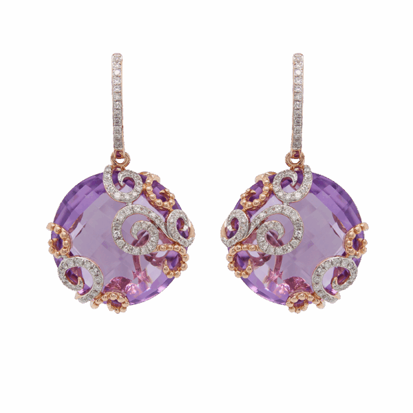 DABAKAROV Amethyst Earrings