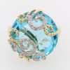 DABAKAROV Blue Topaz Ring - Image 2