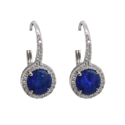 DABAKAROV Black Opal Earrings