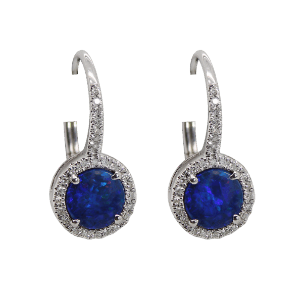 DABAKAROV Black Opal Earrings