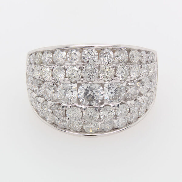 "Diamond Dome" Estate Ring - Image 2