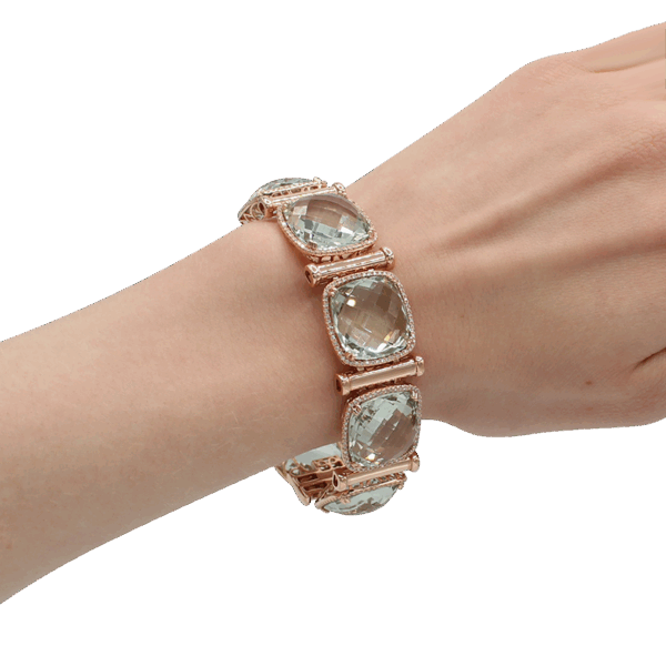 DABAKAROV Green Amethyst Bracelet