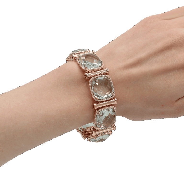 DABAKAROV Green Amethyst Bracelet