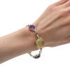 DABAKAROV Lemon Quartz and Amethyst Bracelet