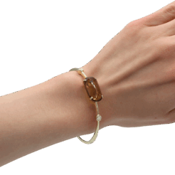 DABAKAROV Smoky Topaz Bangle