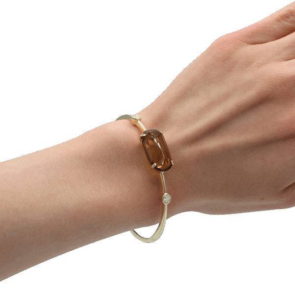 DABAKAROV Smoky Topaz Bangle