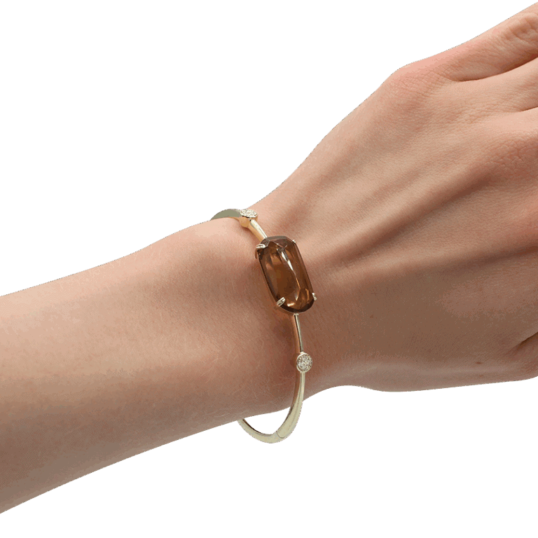 DABAKAROV Smoky Topaz Bangle