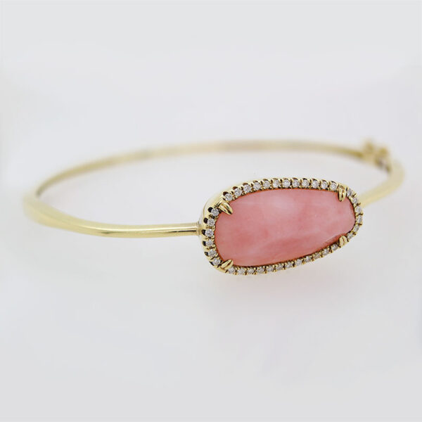 DABAKAROV Pink Opal Bangle - Image 2