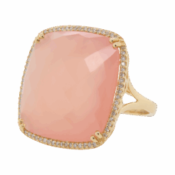 DABAKAROV Rose Quartz Ring