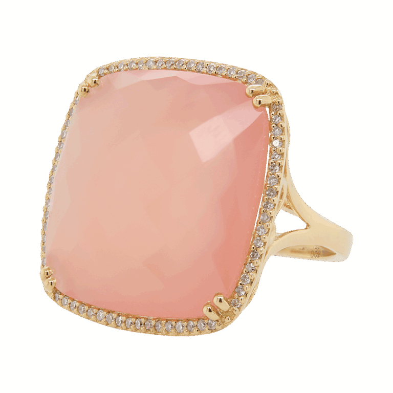 DABAKAROV Rose Quartz Ring