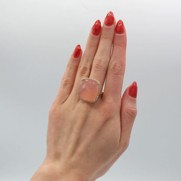 DABAKAROV Rose Quartz Ring - Image 3