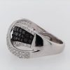 DABAKAROV Black and White Diamond Ring - Image 2