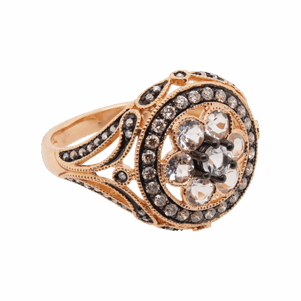 DABAKAROV Quartz and Diamond Ring