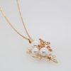 75% OFF "Flower Garden" Estate Pearl Pendant - Image 2