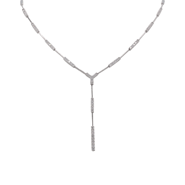 "Tailored" Diamond Necklace