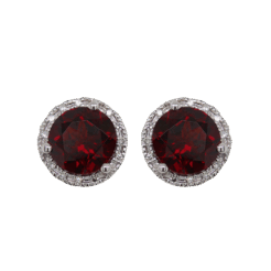 DABAKAROV Garnet Earrings