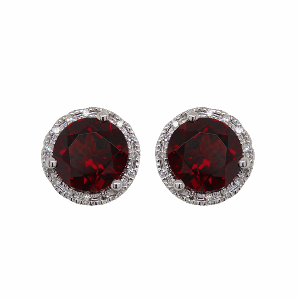 DABAKAROV Garnet Earrings
