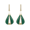 DABAKAROV Malachite Earrings