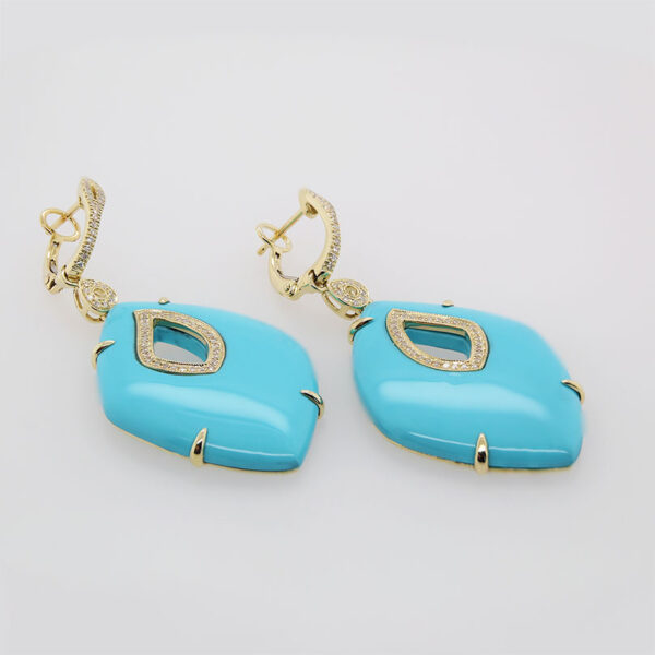 DABAKAROV Turquoise Earrings - Image 2