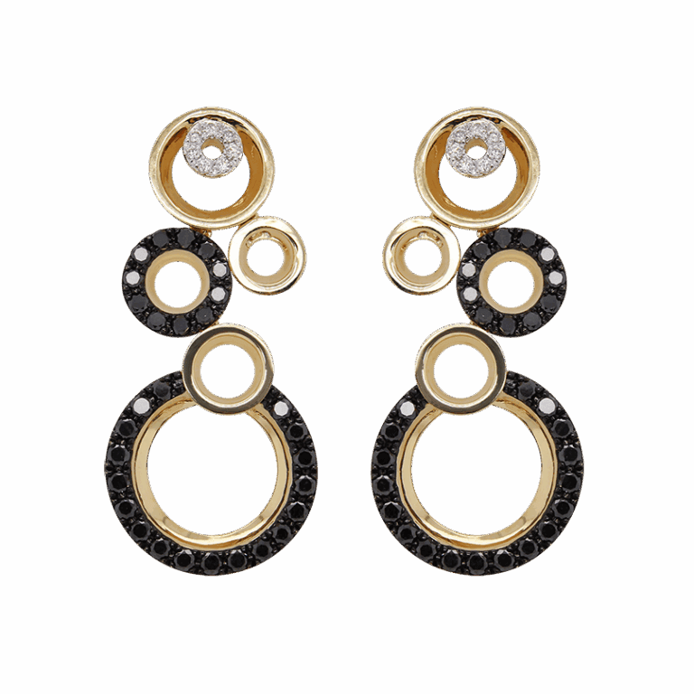 DABAKAROV Black Diamond Earrings