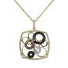 DABAKAROV Black and White Diamond Pendant