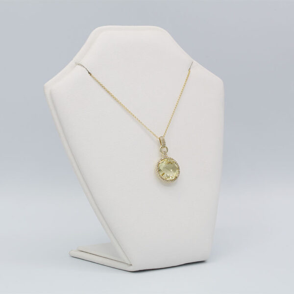 DABAKAROV Lemon Quartz Pendant - Image 3