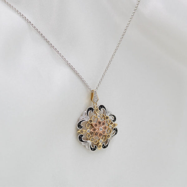 DABAKAROV Multicolored Diamond Pendant - Image 2
