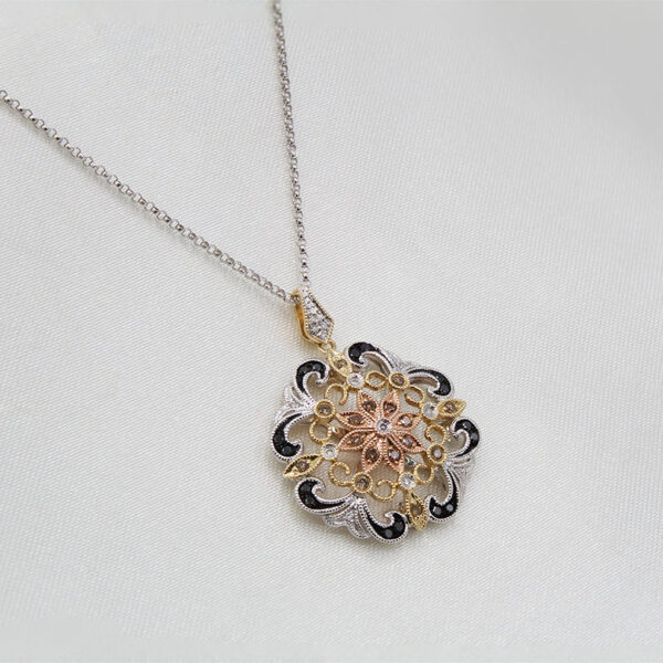 DABAKAROV Multicolored Diamond Pendant - Image 3