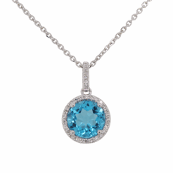 DABAKAROV Blue Topaz Pendant