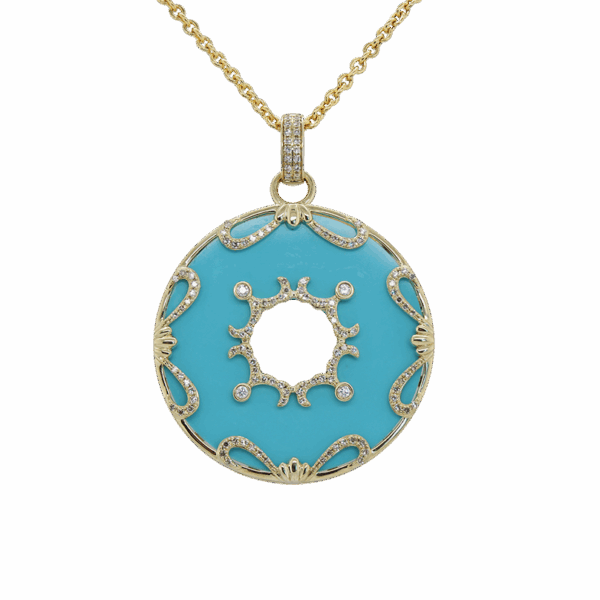 DABAKAROV Turquoise Pendant