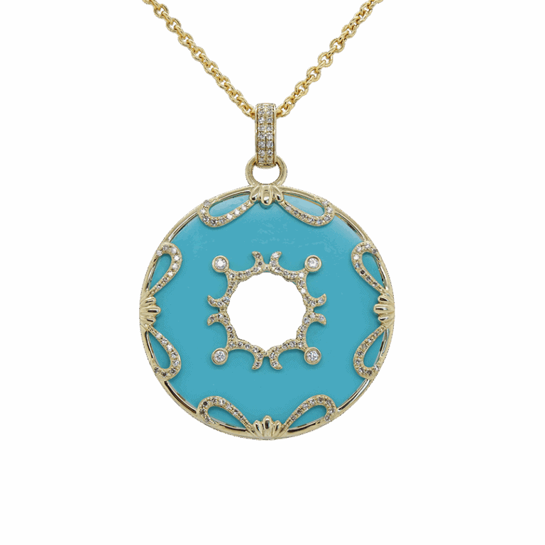 DABAKAROV Turquoise Pendant