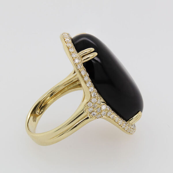 DABAKAROV Black Agate Ring - Image 3