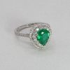 "Lush Pear" Emerald Ring - Image 2