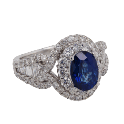 "Nobel" Sapphire Ring
