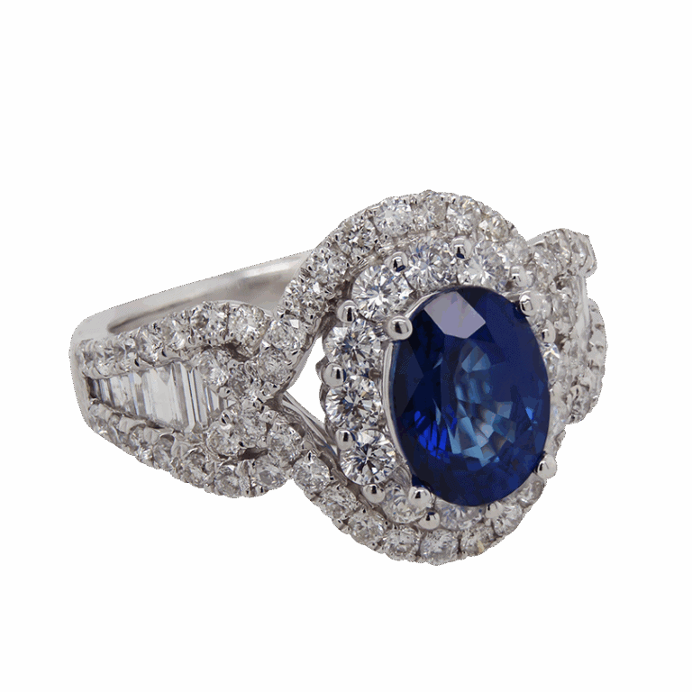 "Nobel" Sapphire Ring