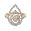 "Dewdrop" Diamond Ring