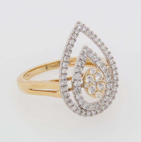 "Dewdrop" Diamond Ring - Image 2